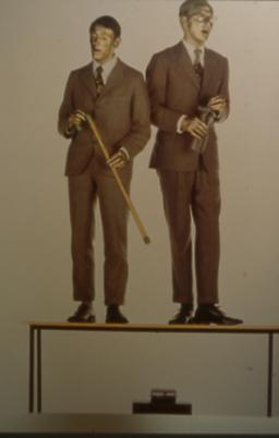 Gilbert & George, Singing Sculptures, 1969