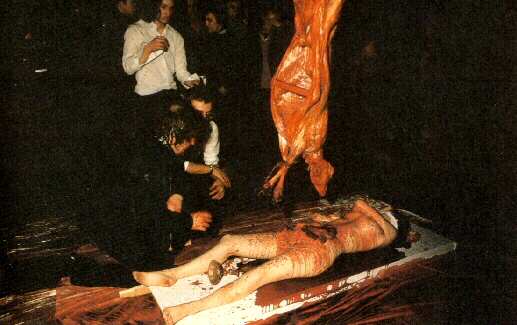 Hermann Nitsch, Wiener Aktionismus, Orgien und Mysterien Theater
