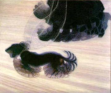 Giacomo Balla, Dinamismo di un cane al guinzaglio, 1912