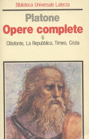 Platone, Opere Complete