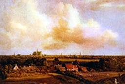 Jacob van Ruysdael, Paesaggio con veduta di Harlem, 1670-5 ca.