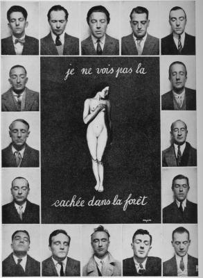 René Magritte, Je ne vois pas la cachée dans la forèt, 1929