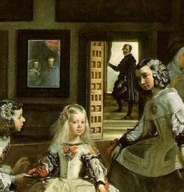Velázquez,  Las Meninas, 1656-1957, particolare