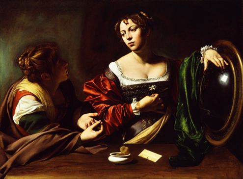Caravaggio, La conversione della Maddalena, ca. 1597-1600, Detroit, Detroit Institute of Art
