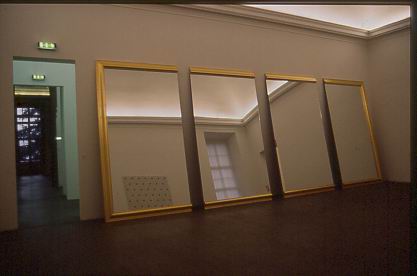 Michelangelo Pistoletto, L’architettura dello specchio, 1990, Torino, Castello di Rivoli