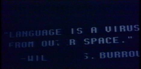 da Laurie Anderson, Language is a virus, 1986